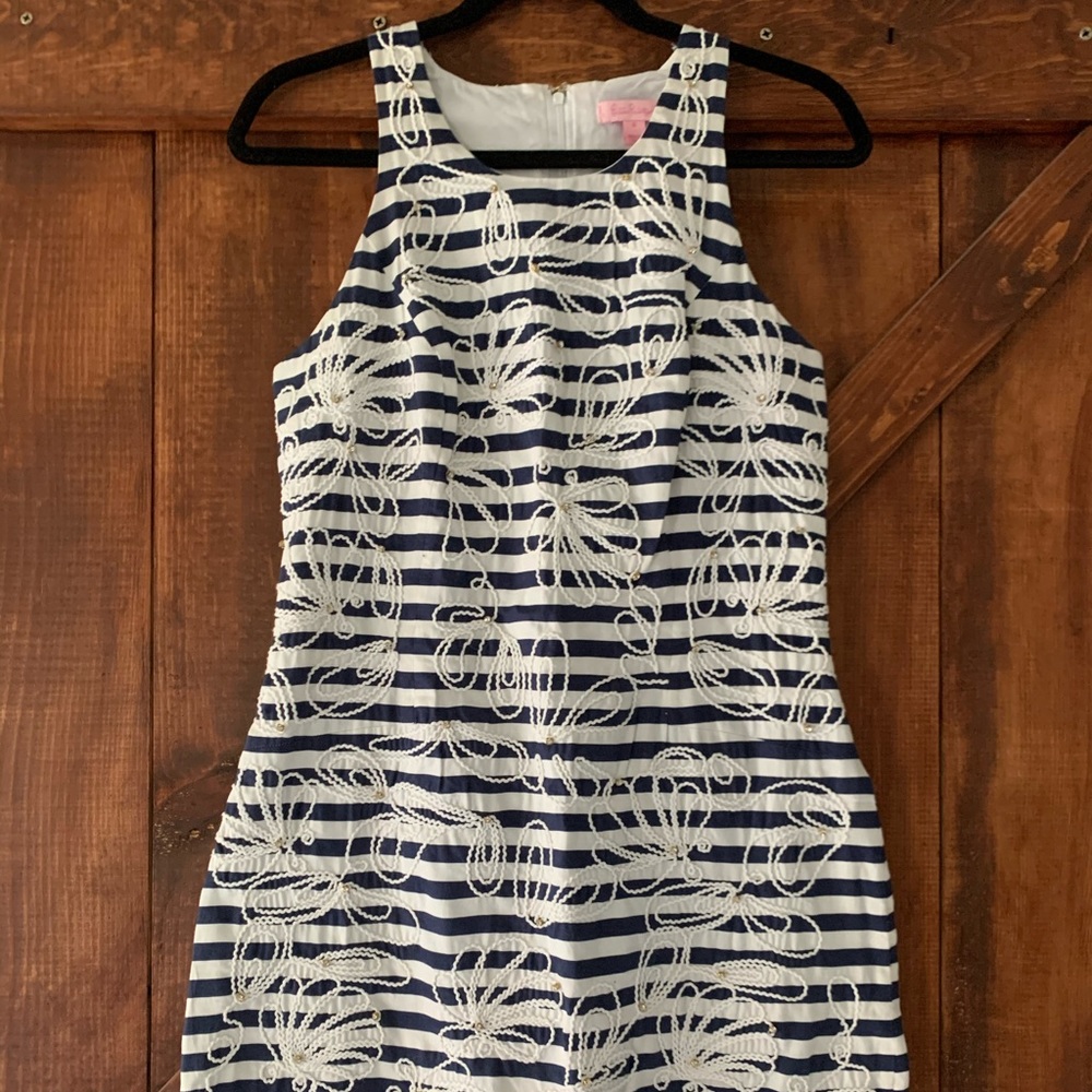 Lilly Pulitzer | Nautical Inspired Cotton Dress